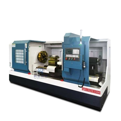 Hoogprecisie horizontale CNC-buisdraad draaibank QK1322-1500 met 500 mm maximale snijlengte
