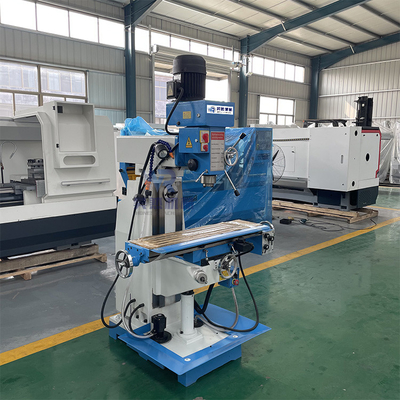 Economisch Mini Vertical Milling Drilling Machine Universele Hoofdzx7550
