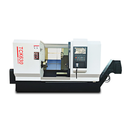 45 graden CNC-metalen draaibank Tck630 Slant Bed Turning Center