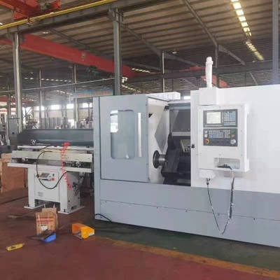 Hoge precisie horizontaal hellend bed CNC draaibank machine TCK46P