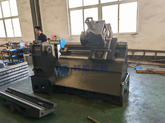 Hoge precisie horizontaal hellend bed CNC draaibank machine TCK46P