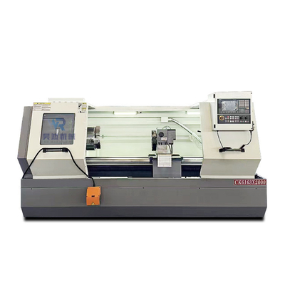 380V Ck6163 Horizontale automatische CNC draaibank met 105 mm spindelboring