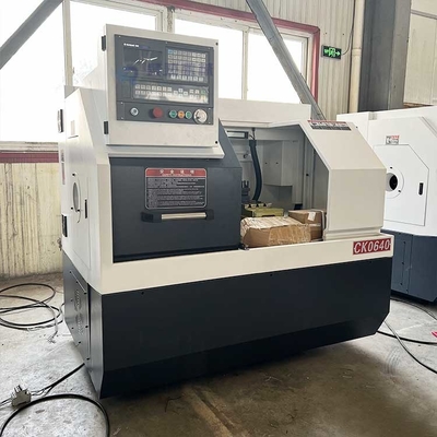CK0640 CNC draaibank snijmachine automatische platte bed horizontale draaibank